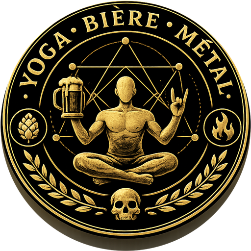 Logo YOGA BIÈRE MÉTAL